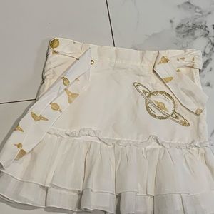 Girls set of white skirts